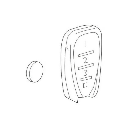 Genuine OE GM Switch & Key - 13529638 Fits select: 2017-2018 CHEVROLET CRUZE LT, 2017-2019 CHEVROLET VOLT LT