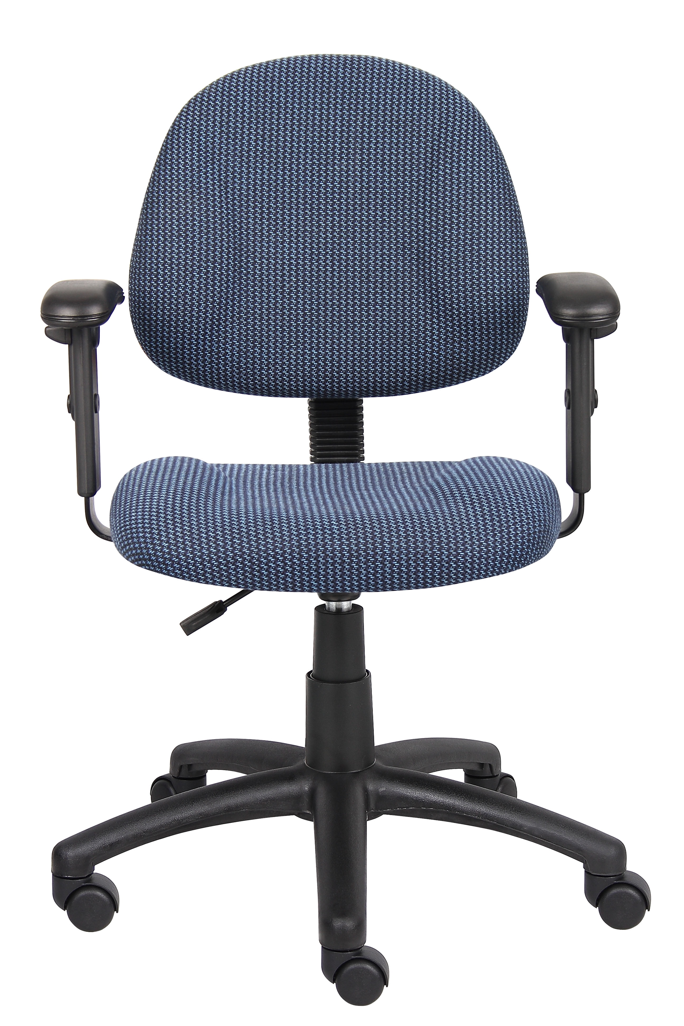 Boss Office Products Beyond Basics Adjustable Office Task Chair with Adjustable Arms, Multiple Colors