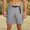 Gray, variant on Men's Hiking Cargo Shorts 10" with Zipper Pockets Quick Dry Casual Stretch Golf Work Elastic Waistband Short Outdoor Summer Khaki
