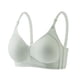 thumbnail image 4 of Brasier Tela de Mantequilla Sujetador sin Costuras, sin Aros, con Tirantes Dobles Extraíbles, Cobertura Total, sin Relleno, Cómodo, Talla Grande Extra Grande, 4 of 5