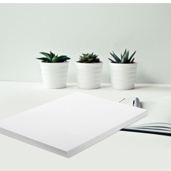 ETHZZLE White Thick Cardstock Paper for Printing Drawing and Crafting with Sturdy Material