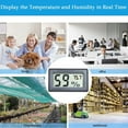 thumbnail image 5 of Elbourn 6Pack Mini Thermometer Hygrometer, Small LCD Digital Temperature Humidity Meter Thermometer and Humidity Gauge Celsius Display for Cars/Home/Office/Greenhouse/Incubator(℃), 5 of 7