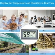 Elbourn Mini Digital Electronic Temperature Humidity Meters Gauge LCD