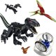 thumbnail image 5 of Figura de bloques de construcción de dinosaurio de Jurassic World, Indoraptor, Velociraptor, Triceratop, T-Rex, juguete de ladrillo de dinosaurio, regalo de Navidad, 5 of 5