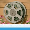 thumbnail image 2 of Suncast 100 ft. Sidewinder® Mounted Resin Hose Reel, Taupe, 2 of 6