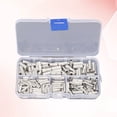 thumbnail image 2 of BRIGHTFUFU Conector de alambre de tope 200pcs Conector de cobre estampado de estampar Terminal Terminal Terminal Bars Terminales Bares Conectores Kit, 2 of 7