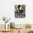 thumbnail image 3 of Acheng African American Black Girl King And Queen Wall Art Decor Afro Women Portrait Abstract Canvas Paintings Pictures Prints Bathroom Artwork Posters For men Wall Bedroom Decor, 3 of 5