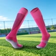 thumbnail image 2 of Kids Compression Athletic Socks Knee High Football Soccer Socks Cushioned Breathable Sports Long Socks for Boys Girls, 2 of 4