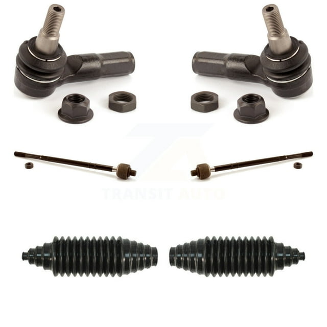 Transit Auto Front Steering Tie Rod End & Boot Kit for Car Mercedes-Benz Sprinter 2500 3500 Dodge 3500XD Freightliner 4500 - Left Right Side (Driver Passenger) KTB-100101