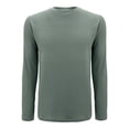 thumbnail image 1 of Playera George Talla EG Cuello Redondo Manga Larga Lisa Verde Jade, 1 of 4