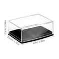 thumbnail image 2 of OUNONA Cufflinks Box 18Set In Black And Transparent For Men Jewelry Storage During Business, 2 of 8