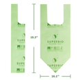 thumbnail image 2 of SUPERBIO Compostable Food Scrap Bags, 6L, Small Compost Bags for Counter Top Compost Bin, 50 Count, BPI & OK compost INDUSTRIAL Certified, 2 of 7