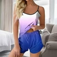 thumbnail image 2 of Levmjia Comfy Sets For Women Clothing Sleeveless Tank Tops Shorts Pajama Set Summer Casual Loungewear Soft Breathable Two Piece Outfit Comfortable Sleepwear Multi Color Options, 2 of 5