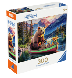 Ravensburger Great Outdoors Puzzle Series - Go Fish!, 300 Piece Jigsaw Puzzle for Teens Ages 14+