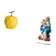 thumbnail image 5 of Escultura De Fruta De Porcelana Acrílica, Adorno De Mesa único, Decoración Geométrica Coleccionable Para Festivales, Fiestas, Oficina, Hogar, Chimenea., 5 of 8