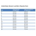 thumbnail image 6 of MABELLA 1.80 Carat TCW Princess Cut CZ 925 Sterling Silver Wedding Rings Bridal Set, 6 of 8