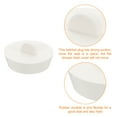 thumbnail image 4 of Uxcell 2Pcs Rubber Drain Stopper Bathtub Drain Plug Rubber Sink Stopper Drain Plug White 1-3/4 Inch to 2 Inch, 4 of 6