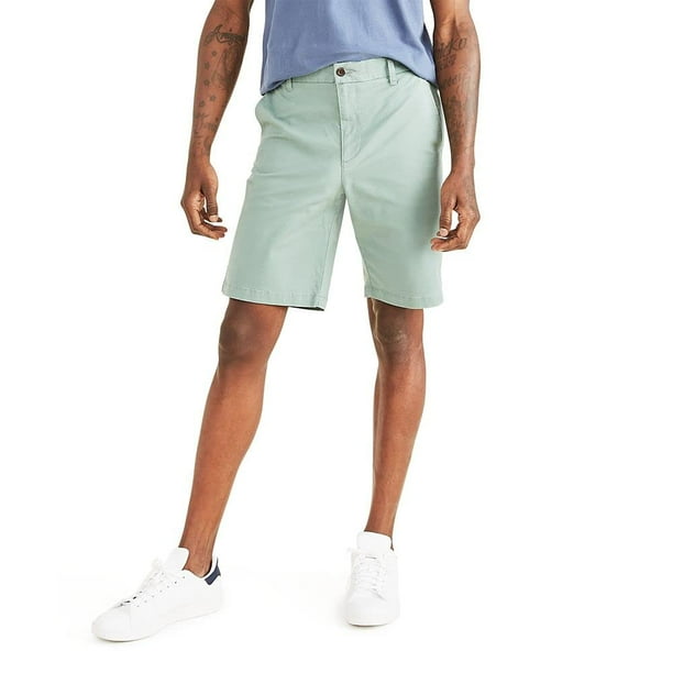 Dockers Men s Ultimate Straight Fit Supreme Flex Shorts Standard and Big Tall New Agave Green 30