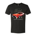 thumbnail image 2 of Wild Bobby, Ford '76 Gran Torino Vintage Car Cars and Trucks Mens Premium Tri Blend T-Shirt, Vintage Black, Medium, 2 of 3