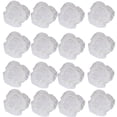 thumbnail image 2 of Xiao Hua 100 orejeras desechables transparentes, orejeras para ducha y baño, orejeras desechables transparentes, orejeras de plástico impermeables y gorros de ducha, 2 of 5