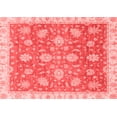 thumbnail image 1 of Ahgly Company Machine Washable Indoor Rectangle Oriental Red Traditional Area Rugs, 7' x 10', 1 of 4