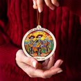 thumbnail image 4 of Muertos Mariachi Stained Glass Suncatcher Ornament – Holiday Ornament with Text for Loved Ones, Family & Friends, Christmas 2025 Decoration, 4 of 6