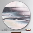 thumbnail image 3 of Designart 'Circle Marble I' Geometric Metal Circle Wall Art, 3 of 3