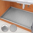 thumbnail image 1 of Alfombrilla para debajo del lavabo SIKADEER, impermeable, silicona, 34 x 22 pulgadas, 1 of 7