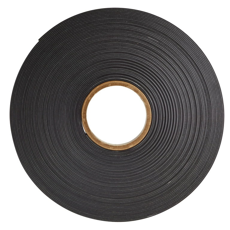XFasten Magnetic Tape Strip Roll, 1/2-Inch x 10-Foot, Self-Adhesive, Peel and Stick on Double-Sided Magnet Strips for Fridge, Crafts and DIY Projects