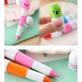 thumbnail image 5 of 6Pcs/set mini pill shaped smile face graffiti marker pens new and fashion, 5 of 6