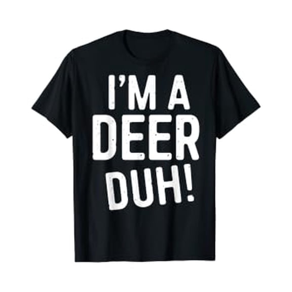 I' A Deer Duh Halloween Costume T-Shirt, Unisex T-Shirt