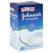 Johnson's Nursing Pads Polymer Disposable Box of 36