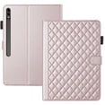 thumbnail image 5 of for Samsung Galaxy Tab S9 FE+ 12.4" 2023 SM-X610/SM-X616 Folio Flip Case, Elegant Ultra Slim PU Leather Case with Kickstand Function Pencil Holder and Card Slots for Tab S9 FE Plus, Rosegold, 5 of 8