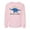 Light Pink, variant on TeesAndTankYou Menora-saurus Hanukkah Toddler Kids Long Sleeve T-Shirt 2T Light Blue