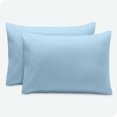 thumbnail image 1 of Bare Home Pillowcase Set - Envelope Closure - Premium 1800 Collection - Double Brushed - Ultra Soft - King Size 20x40, Light Blue, 2 Count, 1 of 6