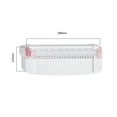 thumbnail image 2 of JIELISI Mini A5 Paper Trimmer Cutter Desktop Paper Cutting Machine with Cutter Head Auxiliary Side Ruler for Craft Paper Photos Cards Scrapbooking Office Home Supplies, 2 of 7