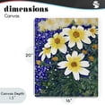 thumbnail image 4 of Stupell Industries Modern Summer Garden Cosmos Canvas Art, 16 x 20, by Sarah Waldron Kimball, 4 of 8