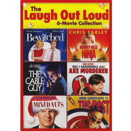 The Laugh Out Loud 6-Movie Collection: Bewitched (2005) / Beverly Hills  Ninja / The Cable Guy / So I Married An Axe Murderer / Mixed Nuts / The Pest
