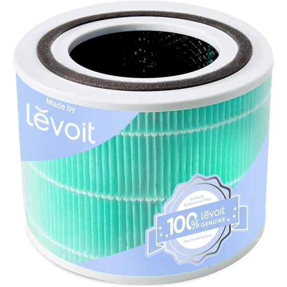 Levoit Filtre de Remplacement Core 300-P pour Absorbeur de Toxines, Filtres de Purificateur d'Air Core300S-P Authentiques, Charbon Activé à Haute Efficacité, Core 30
