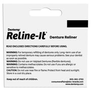 Dentemp Reline-it Denture Reliner