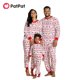 thumbnail image 2 of PatPat Conjunto de pijamas de Feliz Navidad, trajes a juego para la familia, ropa de dormir con aspecto de reno y copo de nieve (resistente al fuego), 2 of 4