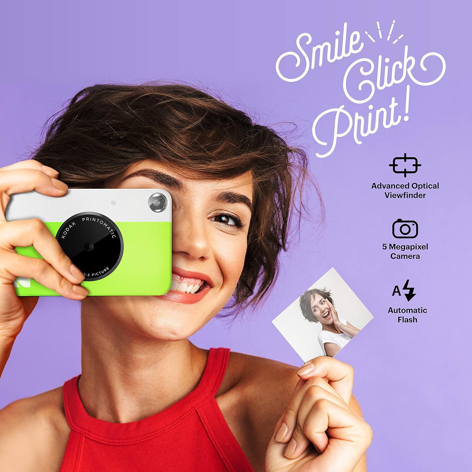 Kodak Digital Mini Instant Camera- Prints on Zink 2