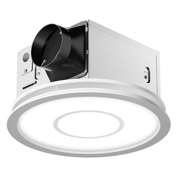 Extractor de baño Fitop 130 CFM, 47 W, luz LED 110 V