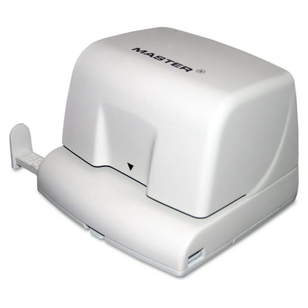 Master EP210 Electric Two-Hole Punch, 10-Sheet Capacity