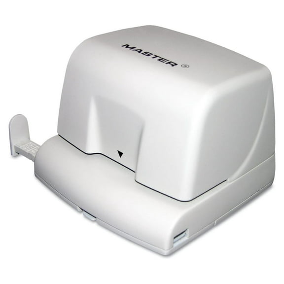 Master EP210 Electric Two-Hole Punch, 10-Sheet Capacity