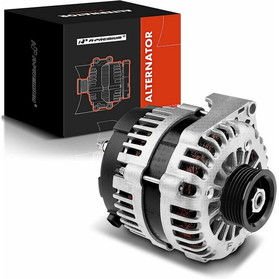 A-Premium Alternator with 145A 12V for Chevy Silverado, Tahoe, Suburban, Express & GMC Sierra, Yukon, Canyon