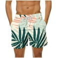 thumbnail image 2 of guisaled Men's Swim Trunks Swimming Trunks for Men Big and Tall Beach Shorts Quick Dry Elastic Waist Board Shorts Fashion Hawaii Printed Swimwear, 2 of 6