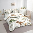 thumbnail image 3 of Castle Fairy Child Teens Animal Dino Twin Bedding Sets,Cute Dinosaur Bedding Comforter Set, 3 of 8