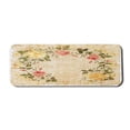 thumbnail image 1 of Vintage Computer Mouse Pad, Oval Shape Floral Crown Leaves and Roses over Damask Motif Shabby Boho, Rectangle Non-Slip Rubber Mousepad Large, 31" x 12" Gaming Size, Yellow Green Pink, by Ambesonne, 1 of 2