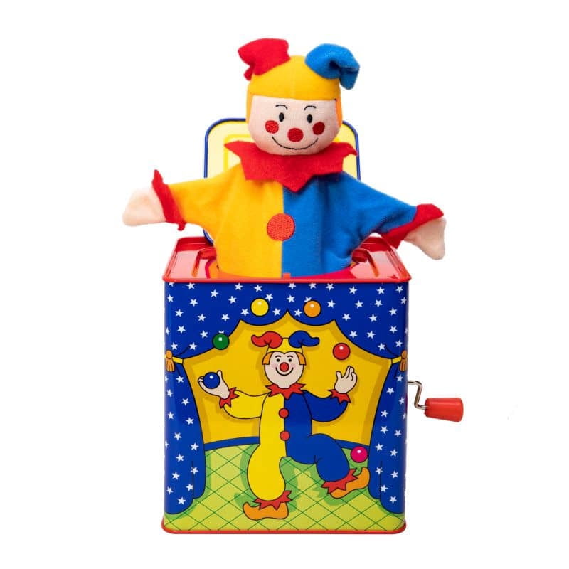 Schylling Toys Classic Jester Jack in the Box #JJB